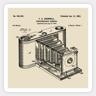 Kodak Brownie Camera 1902 Sticker